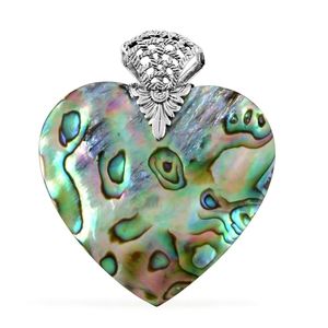 STERLING SILVER BALI LEGACY HEART PENDANT